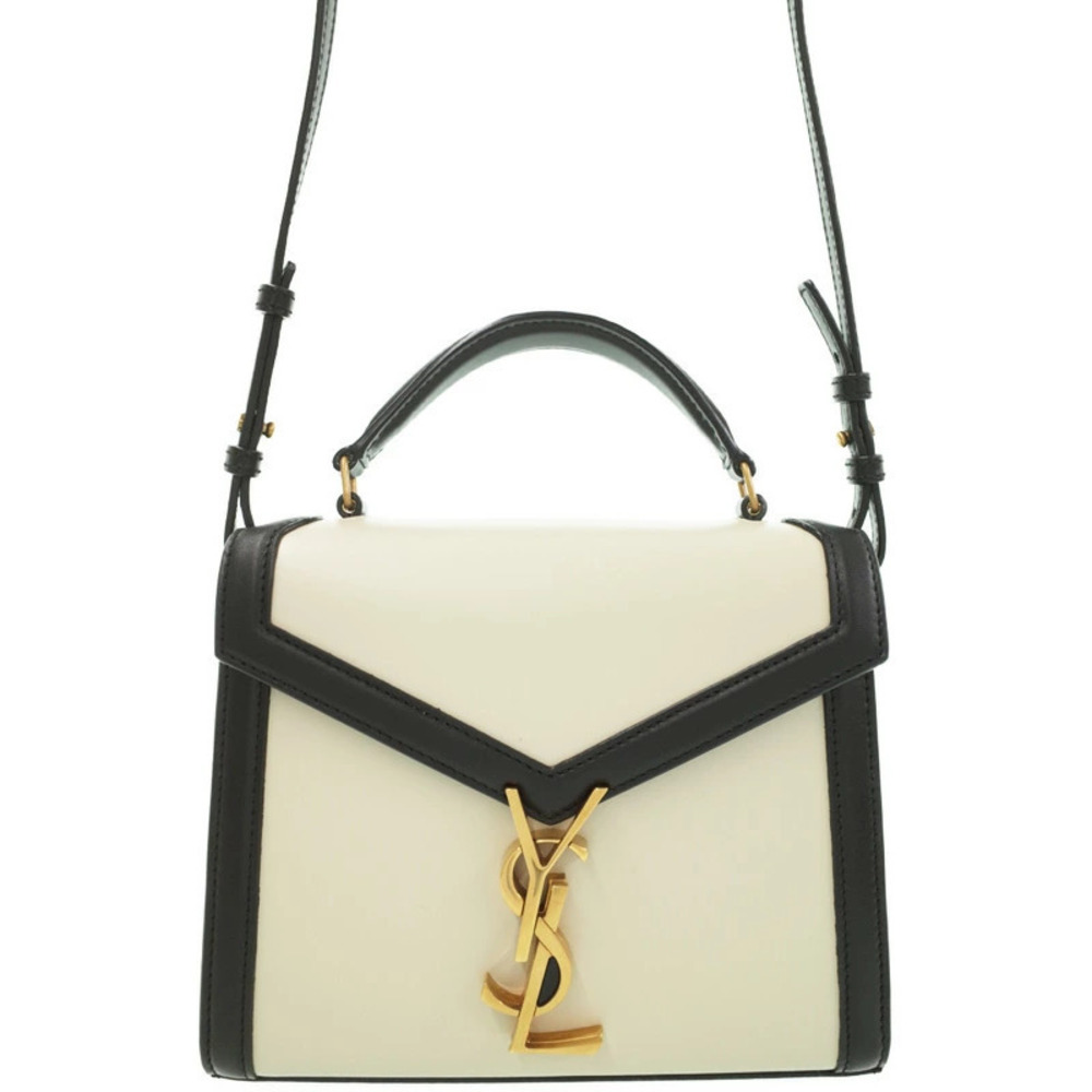 SAINT LAURENT Paris Saint Paris Cassandra Top Handle Bag